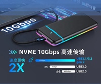 Unidad de Disco Duro Externa de Estado Sólido, 1 TB SSD M.2 NVMe USB Tipo C, Portátil, 128 GB, 256 GB, 512 GB, 1 TB, Unidad SSD M2 para Computadoras Portátiles y Teléfonos