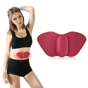 Supplier 3 Speed Temperature Ems Non Invasive Warm Period Pain Relief Management Electrode Pads Heating Tens Massager