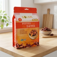 Sachet scellé à huit côtés pour snacks BBQ, pour une saveur intense