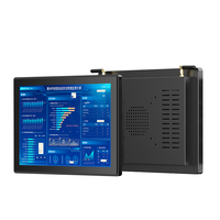 PC industriel embarqué RCOMPT avec écran tactile de 15 pouces et PoE intégré pour utilisation marine et automobile, certifié Windows/Linux CE/FCC