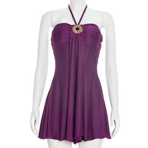 Vestidos de Verano para Mujer Viviblook D26DS020, Vestidos de Fiesta Cortos sin Mangas, con Tirantes y Lazo, para Damas - Product Image 4