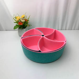 Boîte de rangement de bureau en feutre de qualité industrielle - Organiseur compact pour tiroirs de bureau et maintien de l'ordre - Product Image 5