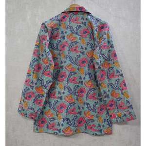 Ensemble de pyjama floral doux, léger et respirant, vêtements de nuit confortables, vêtements décontractés pour la maison, ensemble deux pièces - Product Image 5