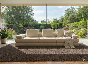 Modular <strong>Compressed</strong> Chesterfield <strong>Sofa</strong> Set-Customizable L-Shaped Vacuum-Packed 1-Min Rebound Non-Slip Stable Fabric Apartment - Product Image 4