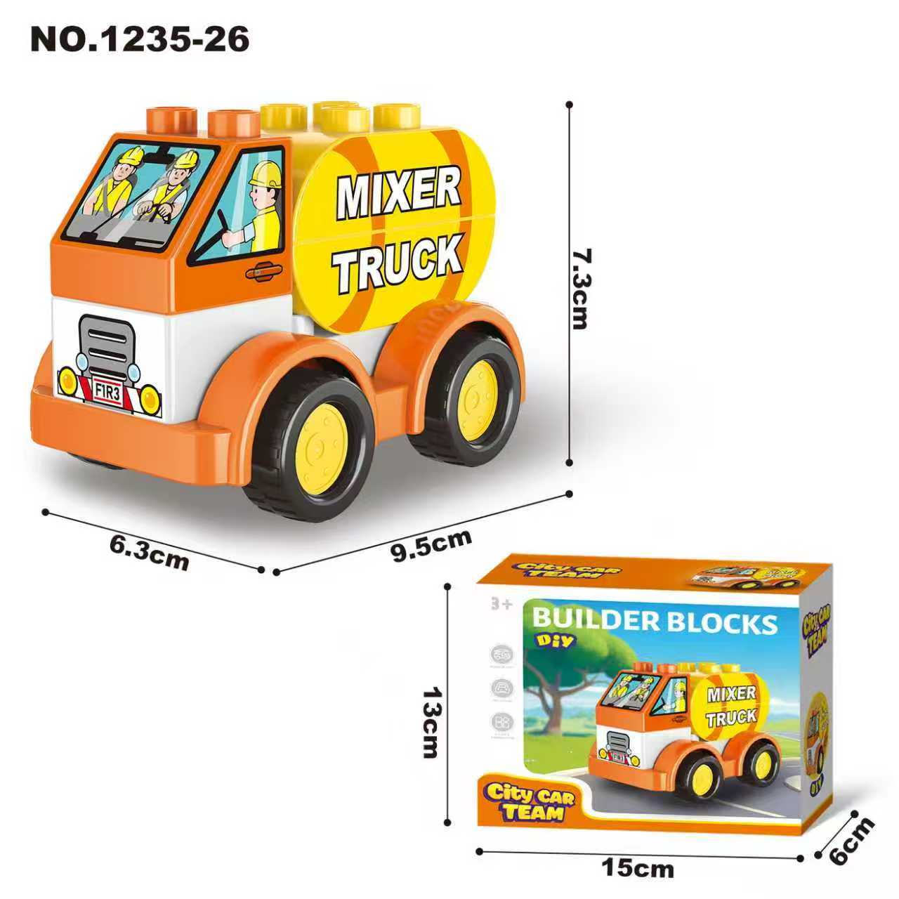 camion malaxeur à béton