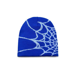 Bonnet <span class=keywords><strong>en</strong></span> tricot chaud d'hiver unisexe, nouveau bonnet <span class=keywords><strong>en</strong></span> coton avec broderie de dessin animé d'<span class=keywords><strong>araignée</strong></span>, bonnets <span class=keywords><strong>en</strong></span> coton, bonnets pour garçons, cadeaux - Product Image 3
