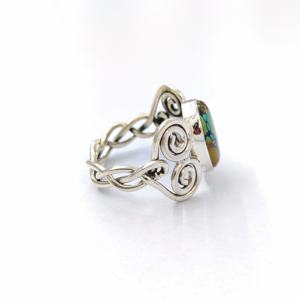 <b>Turquoise</b> <b>Ring</b> 925 Sterling Silver Gemstone <b>Ring</b> <b>Turquoise</b> Handmade Collection Fine <b>Rings</b> Silver Jewelry Bulk price - Product Image 4