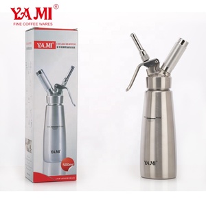 <span class=keywords><strong>YAMI</strong></span> สแตนเลส304คุณภาพสูง Professional Whipped Cream Dispenser - Product Image 3