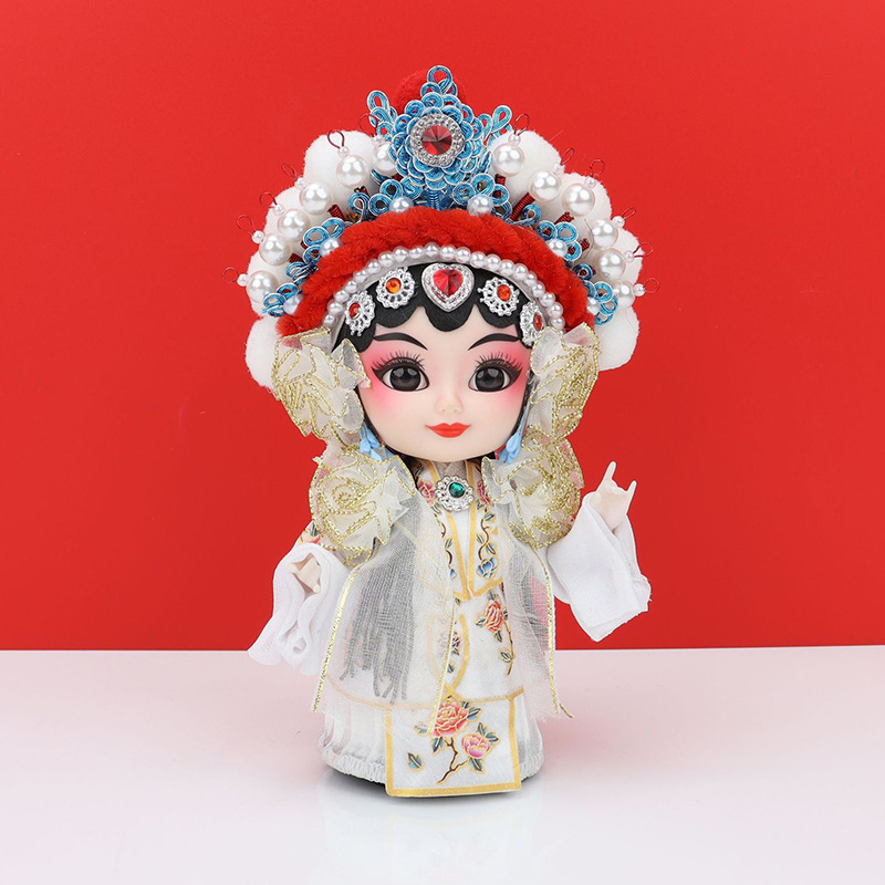 Señora blanca de 6 pulgadas.