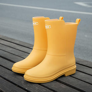 Botines Impermeables Cómodos de Goma para Lluvia para <span class=keywords><strong>Mujer</strong></span> - Product Image 2