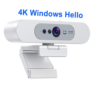 विंडोज हैलो 4k cmos सेंसर के साथ लैपटॉप पीसी के लिए लाइव स्ट्रीम वीडियो कॉल फेशियल रिकग्निशन स्टॉक - Product Image 1