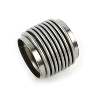 Tuyau flexible d'échappement durable, soufflet d'échappement moteur et raccords de tuyauterie à joint d'expansion, soufflet d'échappement avec tuyau doublé