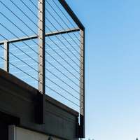 Edelstahl-Seilgeländer-Design Treppenbalustrade Drahtseilgeländer