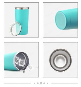 Tùy chỉnh 20oz du lịch Cốc Cốc chân không cốc cà phê bán buôn số lượng lớn đôi tường thép không gỉ Tumblers với rơm - Product Image 6