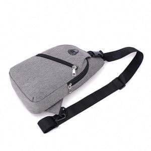 High Quality Polyester Crossbody Bag Sports Chest Cross Sling Shoulder <b>Backpack</b> Pack Bag for Camping Running Crossbody - Product Image 4