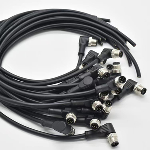 สายเคเบิล USB ต่อ M8 3 พิน 4 พิน 5 พิน 6 พิน สายเคเบิลเซ็นเซอร์ป้องกันสัญญาณรบกวน M12 สายเคเบิลเชื่อมต่อหลายจุด M12 - Product Image 3