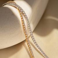 Pulsera eManco de acero inoxidable chapada en oro con piedra de nacimiento en 12 colores, cadena de muñeca impermeable, joyería brillante para mujer, ideal para fiestas.