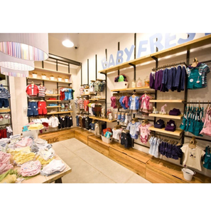 Đồ Nội Thất Trưng Bày Cửa Hàng Quần Áo Kệ Trưng Bày Quần Áo Trẻ Em Tùy Chỉnh Cho Thiết Kế Nội Thất - Product Image 1