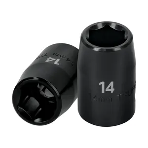 Clé à douille à chocs carrée BOX 6 1/2 pouces avec 6 pointes de 14 mm, TRUPER - Product Image 1