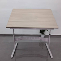Fabrication de bureaux d'étude réglables en hauteur pour les étudiants, meubles scolaires, tables à dessin