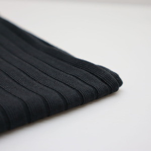 中国供应商弹力针织340gsm重量级罗纹棉涤纶氨纶宽罗纹女式针织面料定制 - Product Image 1