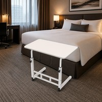 Bureau d'ordinateur de lit haut de gamme fiable avec lampe LED et support de téléphone intégré pour l'étude, la lecture, le dessin et le petit-déjeuner des enfants