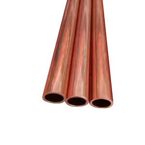 ท่อกลมทองแดงความร้อนบริสุทธิ์ไร้รอยต่อท่อกลมทองแดงบริสุทธิ์ C101 - Product Image 6