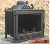 Réchaud pour bois en fonte avec four, approuvée de la fabrication, utou