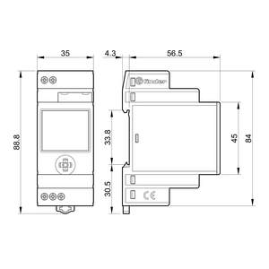 Minuteur astronomique numérique hebdomadaire Finder 16A 230V avec NFC et écran - Product Image 2