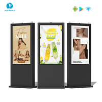 Pantalla Digital de Señalización de 55 Pulgadas para Publicidad Exterior en Centros Comerciales