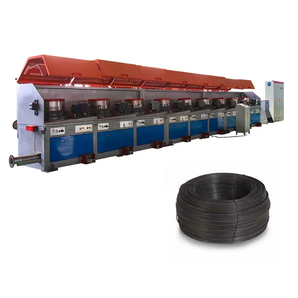 High quality stretching steel wire rod straight line wire drawing machine with best price