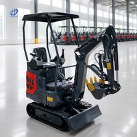 Mini-excavatrice 1,5 tonne, 2 tonnes, 3,5 tonnes, micro-excavatrice, moteur Kubota, EPA EURO 5, livraison gratuite