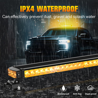 5 Beleuchtungsmodi 38 Zoll LED Blinkende Notfall-Warnleuchte IP67-Zertifiziert 10-30V 2W Dicke Seitenbeine Offroad ATV