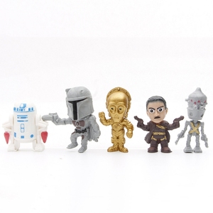 Figurines d'action Star Wars Mini <span class=keywords><strong>Boba</strong></span> <span class=keywords><strong>Fett</strong></span> Storm Soldier Reeves Luke <span class=keywords><strong>Skywalker</strong></span> Gara Tusken Raider Moff Gideon Jango - Product Image 2