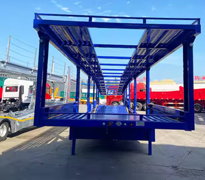Semirremolque Portacoches de Doble Plataforma de Acero de Alta Calidad de Proveedor Chino con Capacidad de Carga de 40-100 Toneladas y Tren de Aterrizaje Reforzado - Product Image 6
