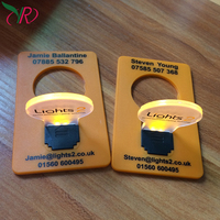 Lampu bohlam led warna kartu kredit/dompet saku Mini lampu bohlam LED