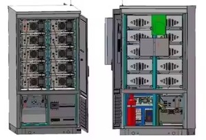 Système de stockage d'énergie hybride tout-en-un avec batterie au lithium de 215 kWh, refroidissement par air, pour usage industriel - Product Image 3
