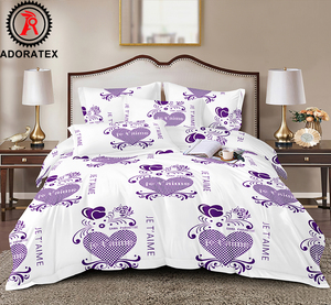 2025 New Arrival bán buôn màu sắc đẹp bedding Set vải tấm Ga Trải Giường 3 cái (2 vỏ gối & 1 tấm) - Product Image 6