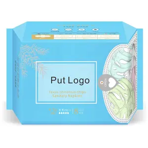 Korea Napkins Bamboo Sanitary Pads Feminine Hygiene Products Pads For Women Private Label