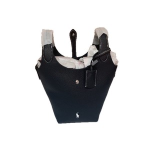 Nouveau 2026 Sac seau compact en cuir véritable grain litchi, style <span class=keywords><strong>Polo</strong></span> <span class=keywords><strong>Basket</strong></span>, pour femme, disponible en stock transfrontalier, porté épaule, bandoulière, main et cabas - Product Image 4