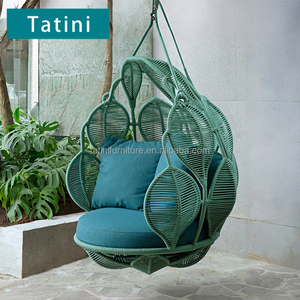 Вилла внутренний двор для отдыха на открытом воздухе веревка качели балкон патио отель курорты водонепроницаемый и солнцезащитный крем мебель - Product Image 2