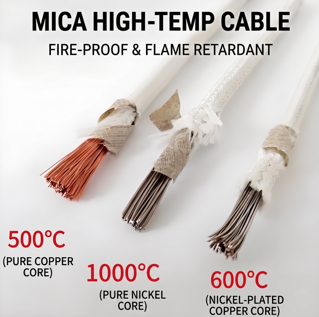 GN800 GN1000 High Temp Lead Wire 500-1000 Degree Heat Resistant Pure Nickel Conductor Mineral Cable for Industrial Overhead