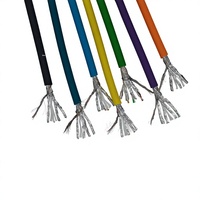 Cable Ethernet CAT6A/CAT7 de 8 Hilos para Cadenas Portacables, para Cámaras Industriales y Sistemas Servo, Doble Blindaje, Rendimiento de Grado Industrial