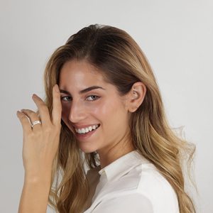 Bague en argent sterling 925 Bijoux juifs Chanson hébraïque des chansons <span class=keywords><strong>Salomon</strong></span> Je suis mon bien-aimé mon bien-aimé est à moi Israël Judaica - Product Image 2