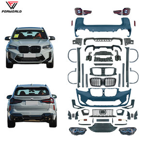 Kit complet de carrosserie pour <span class=keywords><strong>BMW</strong></span> G01 18-21 23 + <span class=keywords><strong>X3M</strong></span> Garde-boue de pare-chocs avant et arrière avec clips - Product Image 1