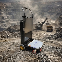 Chariot à main électrique portable pour monter les escaliers, chariot à marchandises, chariot à plateforme, cadre métallique, capacité de charge de 400 kg, pour le shopping