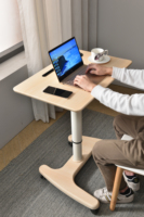 Escritorio de pie para sentarse, muebles de oficina de estudio, Ordenador de pie, altura ajustable, Gas arriba abajo, ordenador ergonómico, escritorio ajustable