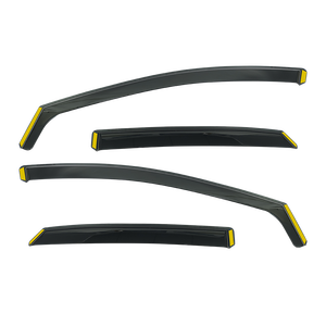 Visière de fenêtre IN-CHANNEL pour <span class=keywords><strong>FORD</strong></span> <span class=keywords><strong>PUMA</strong></span> 2024 + déflecteurs d'aération pluie pare-soleil déflecteurs de fenêtre visières d'aération à bande - Product Image 2