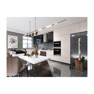 خزانات قاعدة مجموعة كاملة من الخشب بالجملة عالية الجودة للبيع الساخن شقة حديثة صديقة للبيئة صلبة - Product Image 4