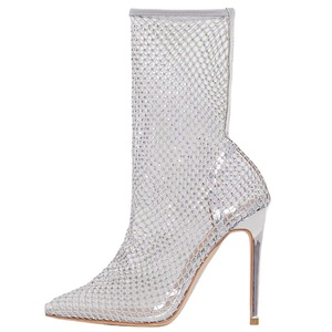 Delle signore del Diamante Della Gelatina Caviglia Stivali <span class=keywords><strong>Sandali</strong></span> per le Scarpe Da Donna - Product Image 1